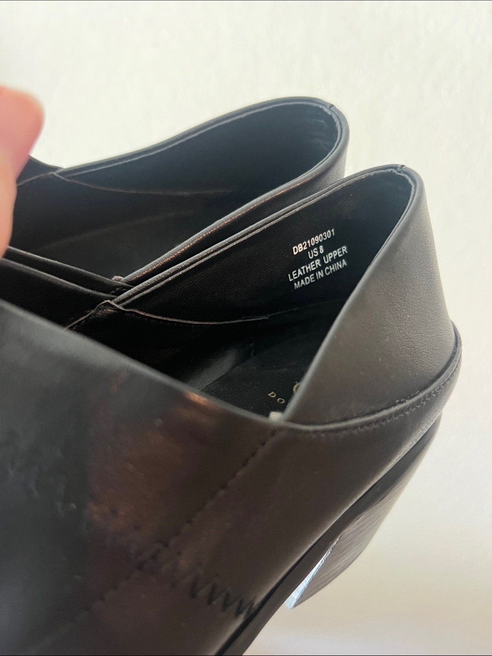 Downeast leather heeled shoes - Picture 2 of 5